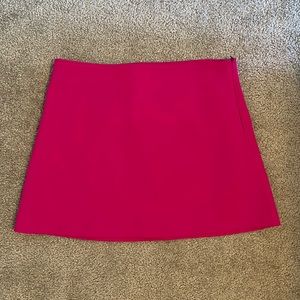 Zara Hot Pink / Fushia Size Medium Mini Skirt